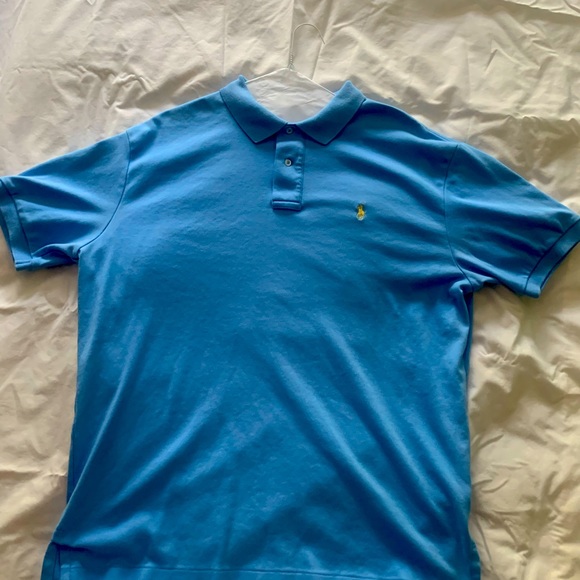 Ralph Lauren Light Blue Classic Fit Polo - Picture 1 of 4